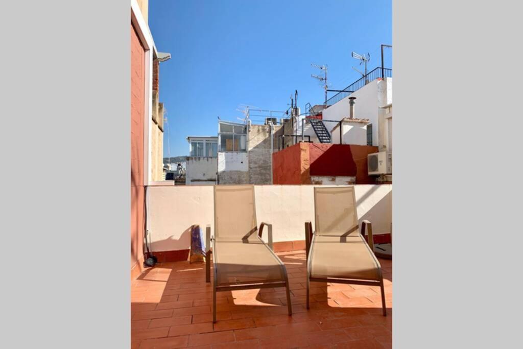 Appartement Amazing Penthouse In The Best Place . Two Terraces à Sitges Extérieur photo